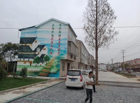 淮滨墙绘的制作流程