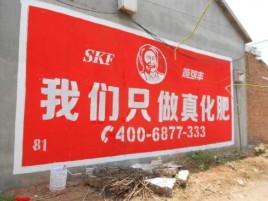 淮滨刷墙广告”蕴含了时代命题