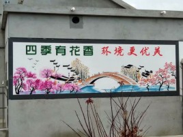 淮滨墙绘的特点和形势