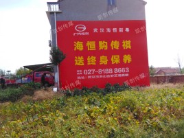 淮滨农村墙体广告给农村人民带来方便