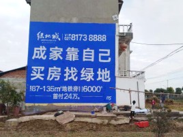 淮滨墙体广告位置选择重要性