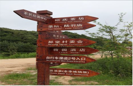 淮滨景区标识