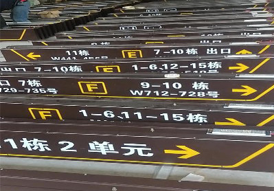 淮滨广告标识中，常见的几种安装方式。