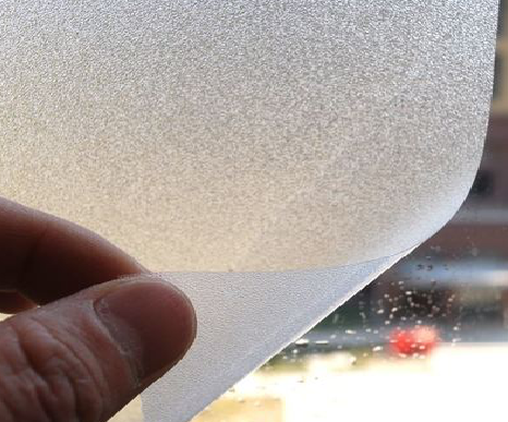 淮滨玻璃门外面粘广告用什么材料好？