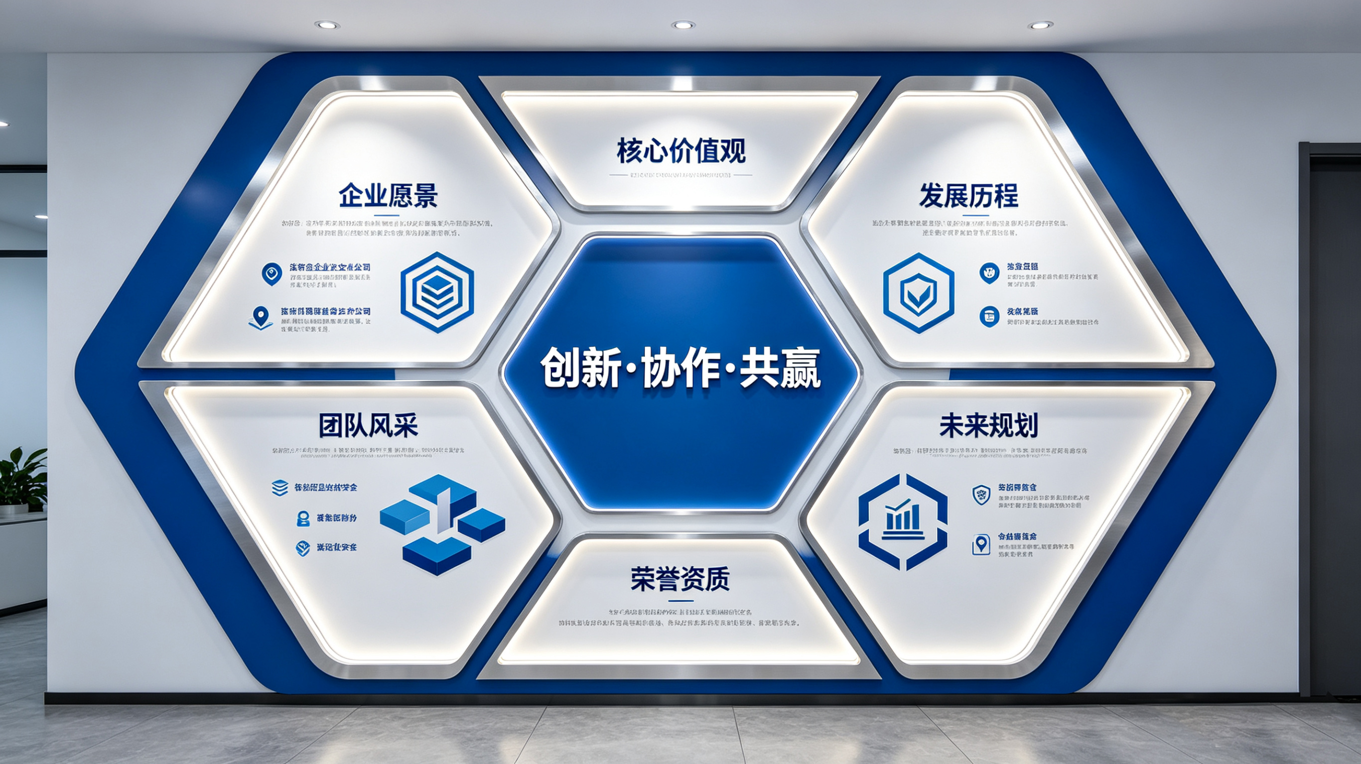 淮滨企业文化墙六边形避坑指南（新手常犯5个错误）